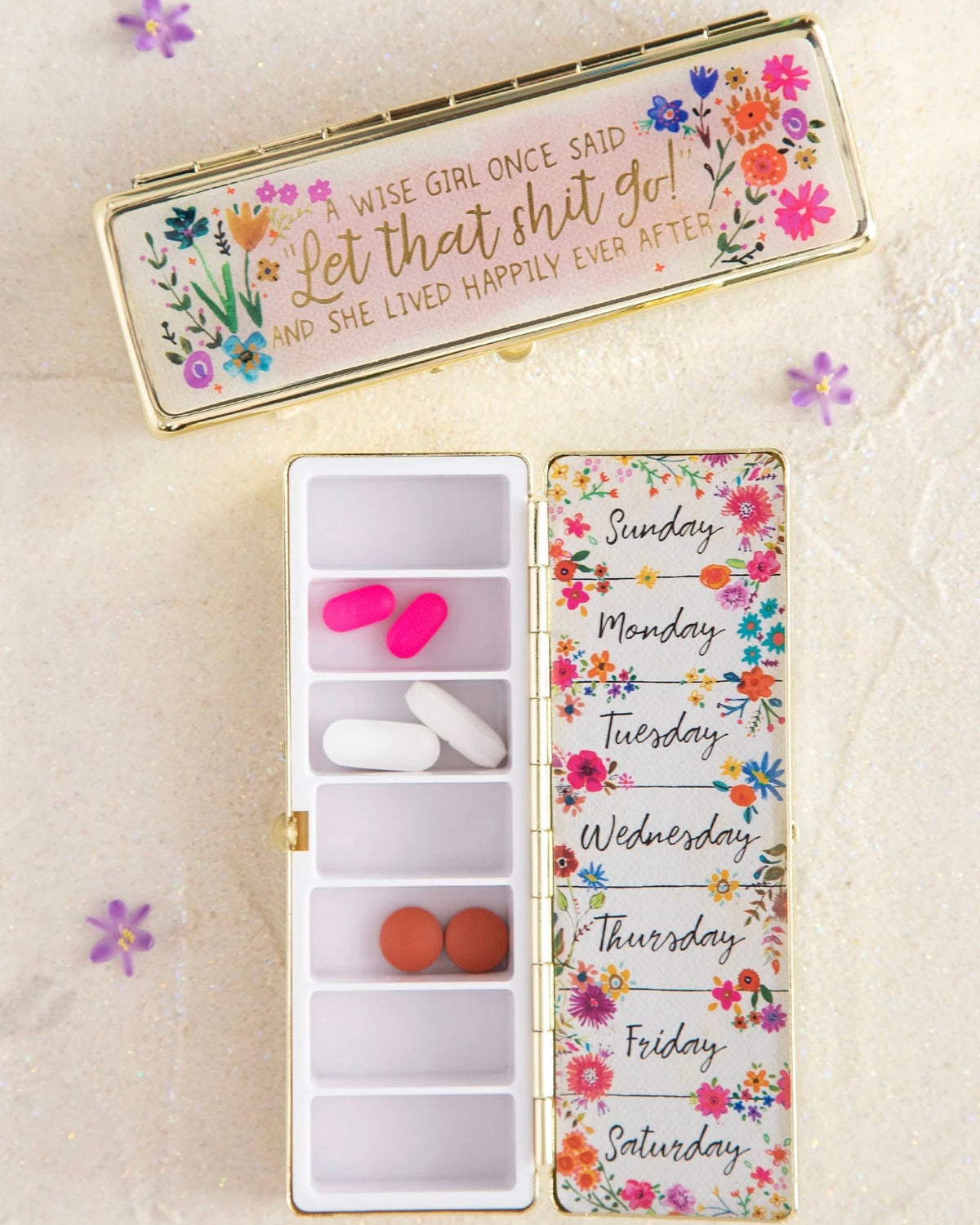 Natural Life Pill Box - A Wise Girl