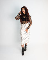 Free People Lady Lux Layering Top in Black