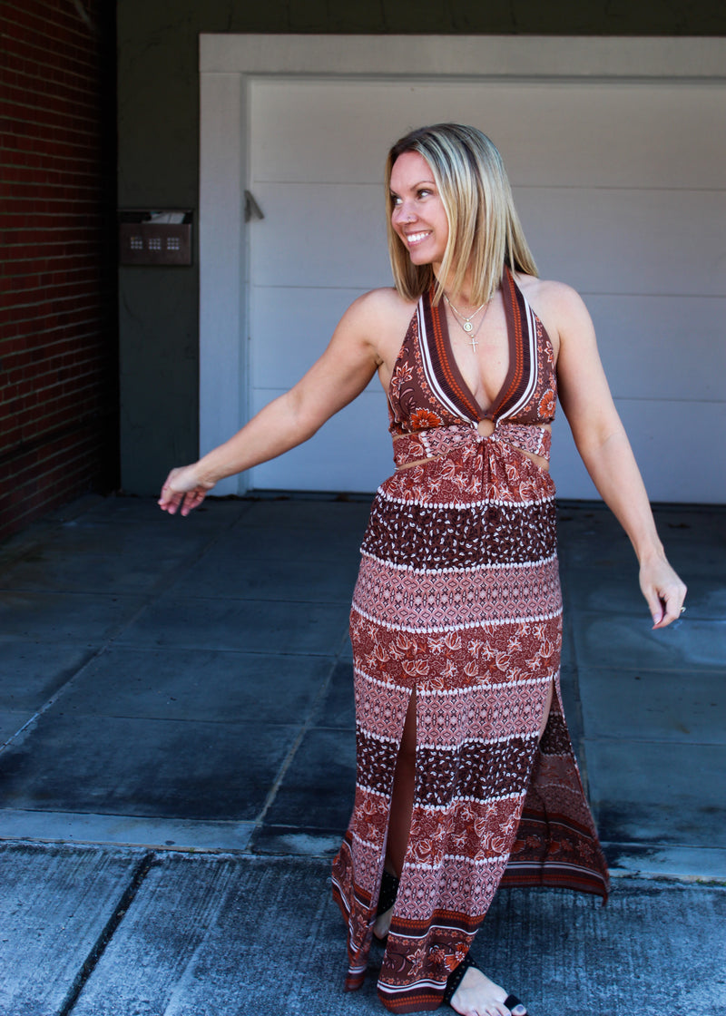 I Got You, Babe Maxi Dress