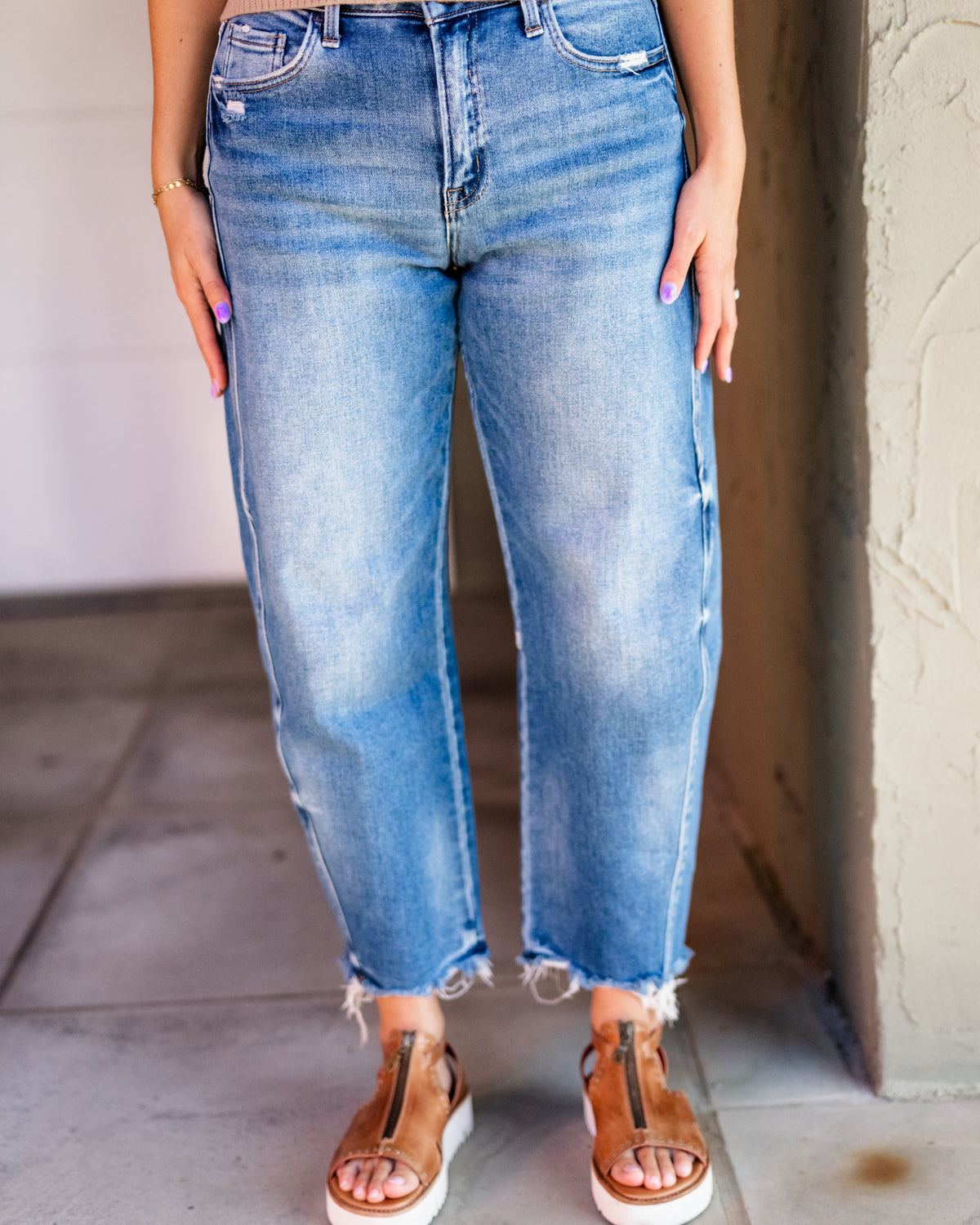 Beverly Barrel Jeans