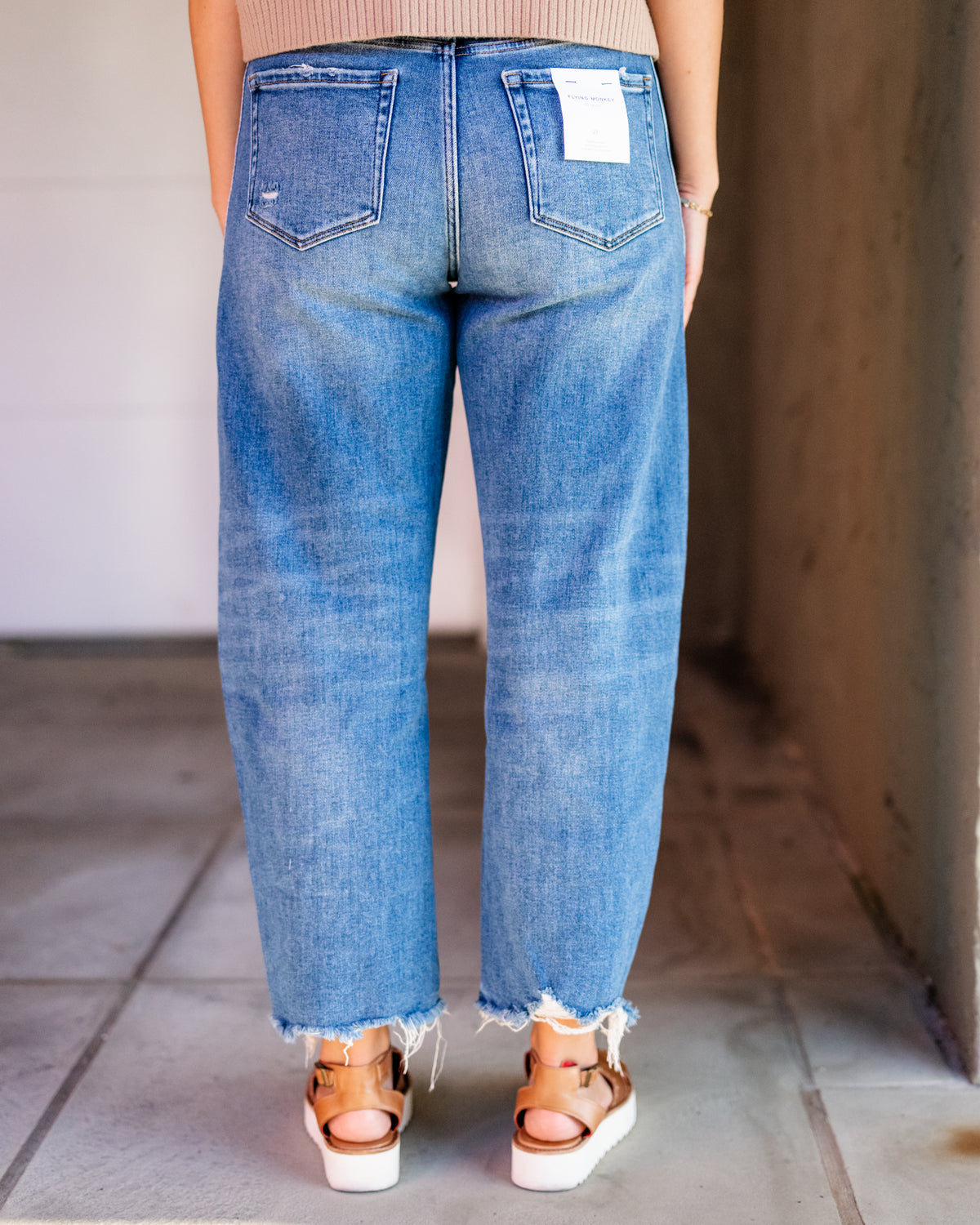 Beverly Barrel Jeans