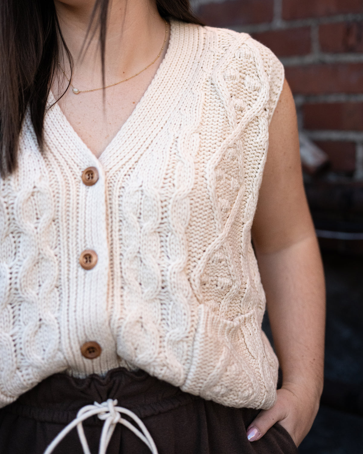 Sadie & Sage Swift Cardigan Vest