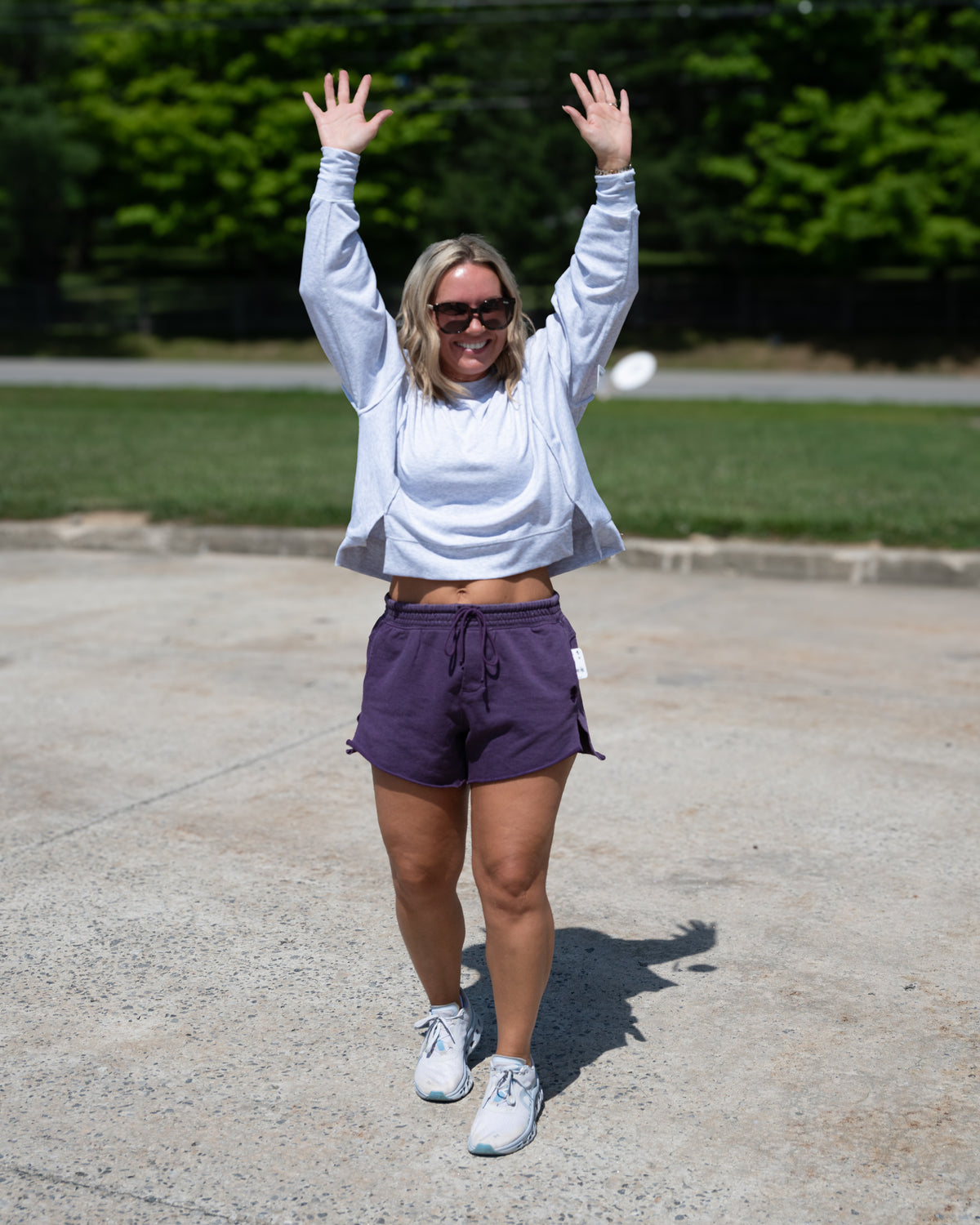 Free People All My Love Long Sleeve in Heather Grey