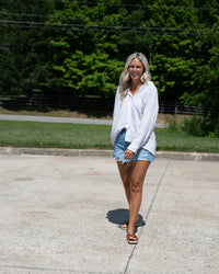 Straight Up Relaxed Button Down