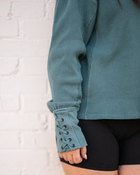 Free People Lapis Cuff Top