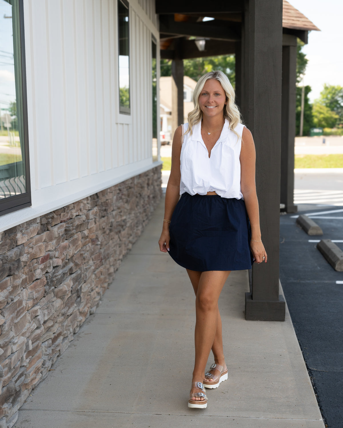 Sage the Label Clubhouse Collared Shirt