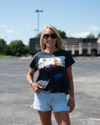 Licensed Daydreamer Eagles Hotel California Reverse Girlfriend Tee