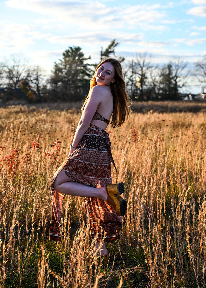 I Got You, Babe Maxi Dress