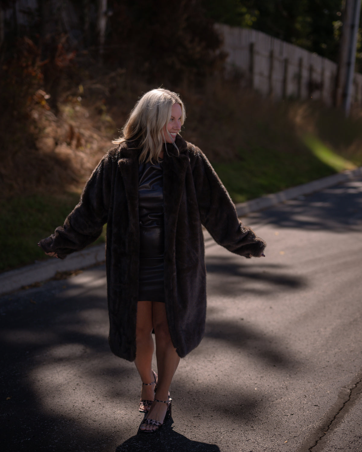 Sage the Label Shyloh Fur Coat