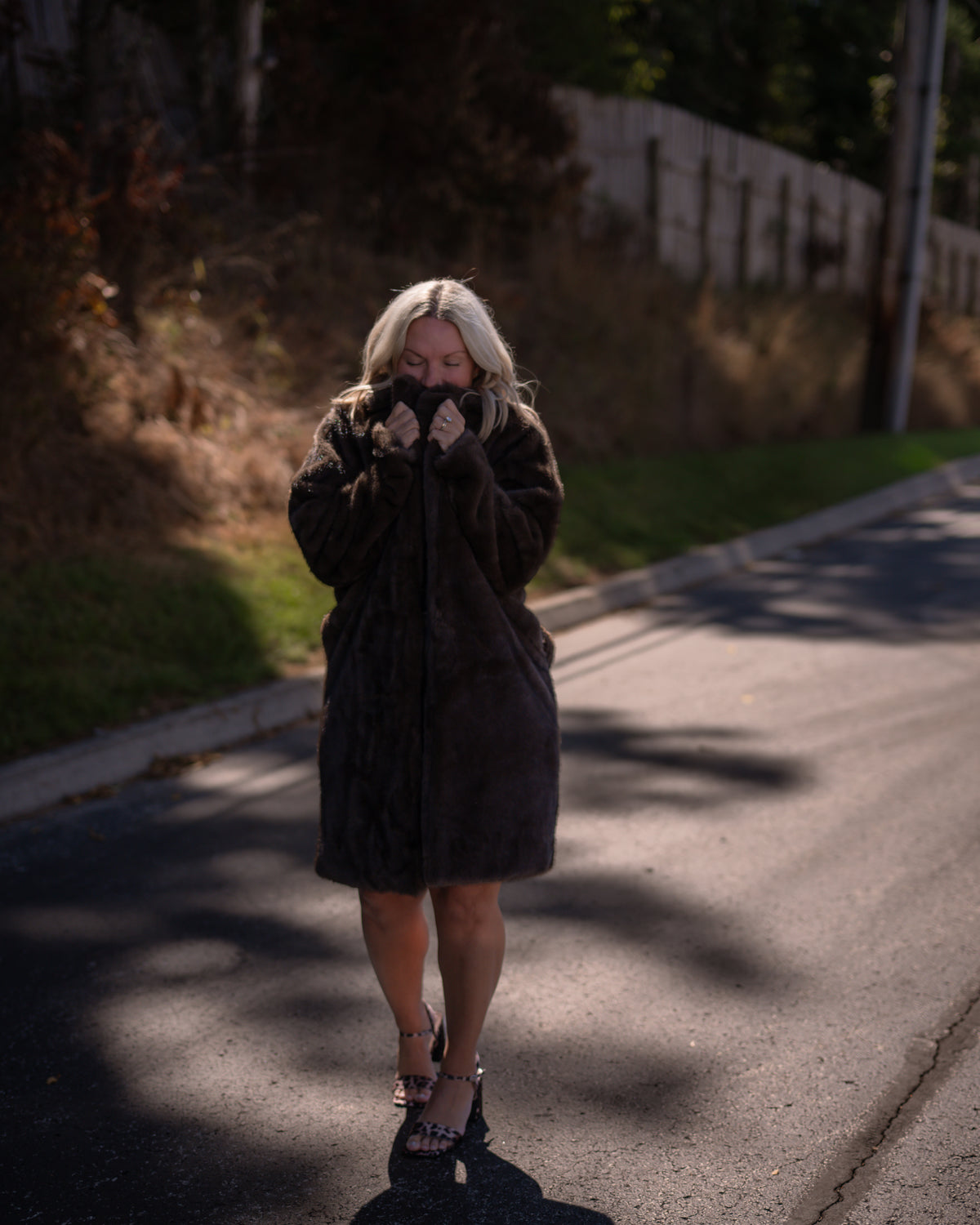 Sage the Label Shyloh Fur Coat
