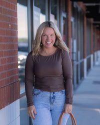 Sadie & Sage Ronan Boat Neck Top