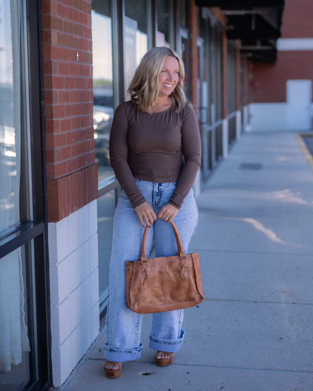 Sadie & Sage Ronan Boat Neck Top
