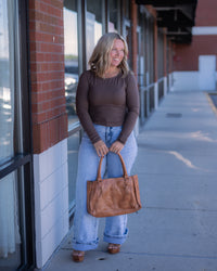 Sadie & Sage Ronan Boat Neck Top