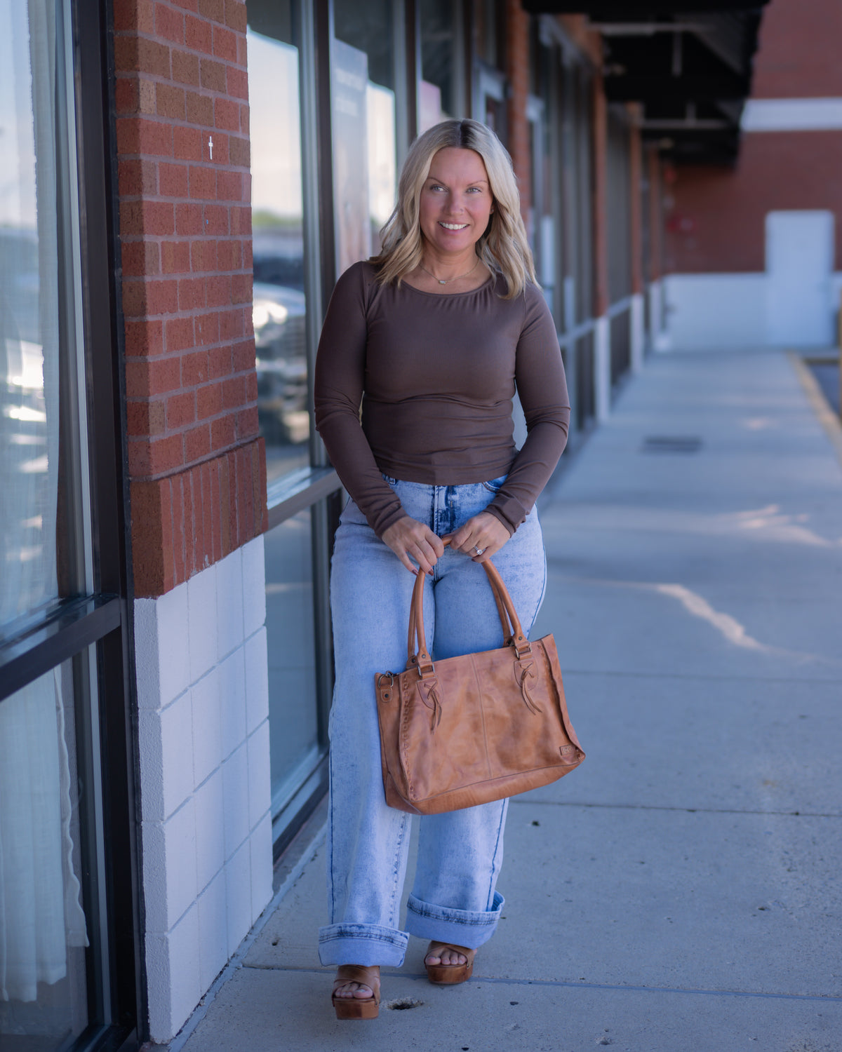 Sadie & Sage Ronan Boat Neck Top