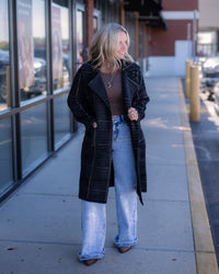 Sage the Label Marceau Houndstooth Coat
