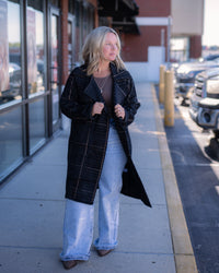 Sage the Label Marceau Houndstooth Coat