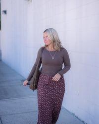 Sadie & Sage Ronan Boat Neck Top