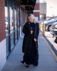 Sage the Label Marceau Houndstooth Coat