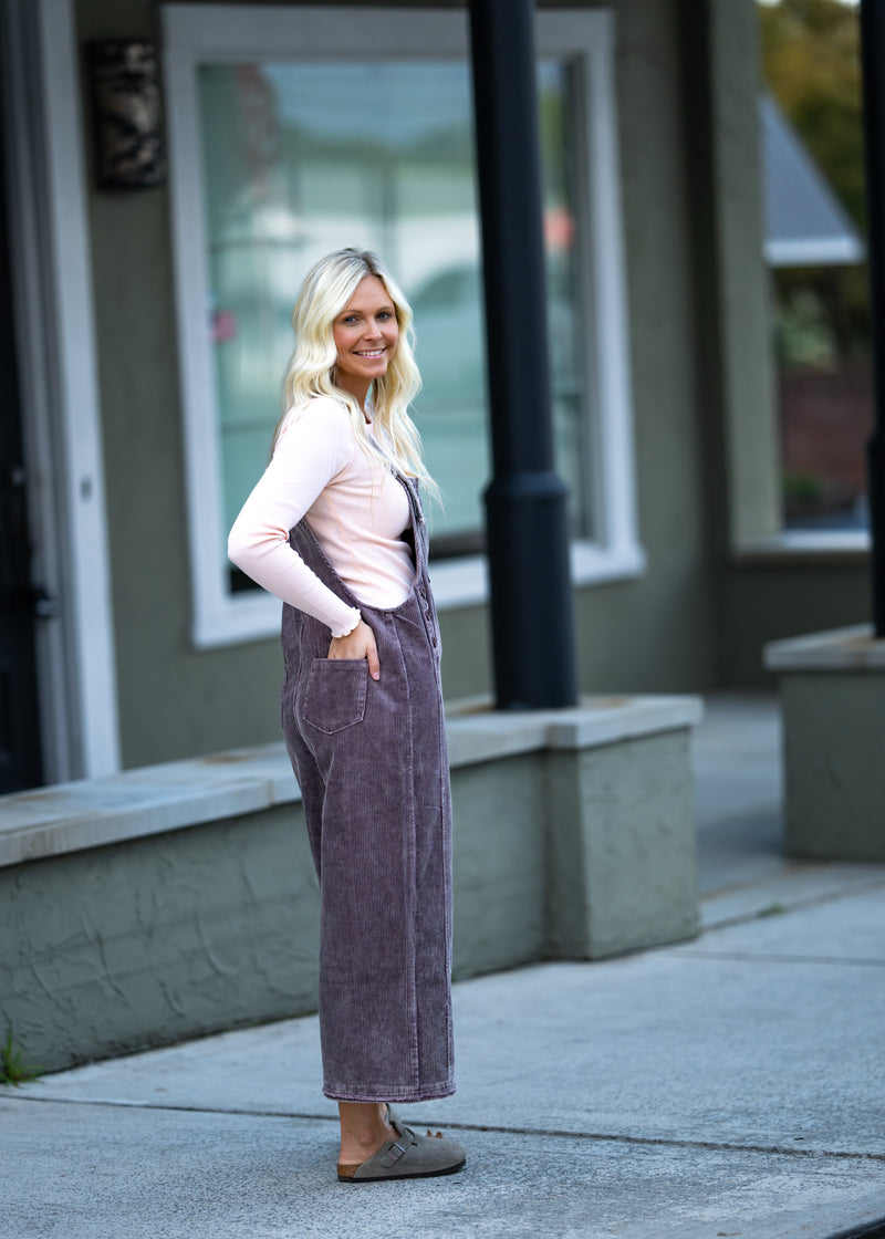 Boho Corduroy Overalls