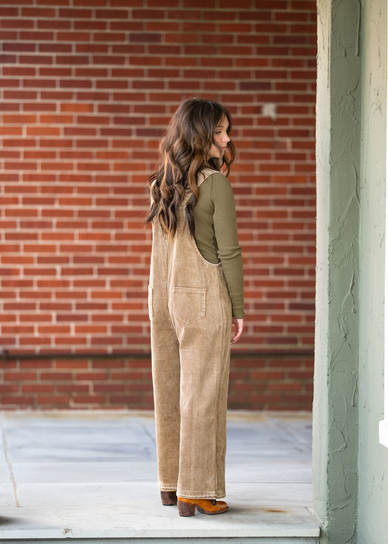 Boho Corduroy Overalls