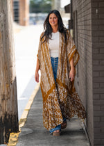 Paisley Free Flow Kimono