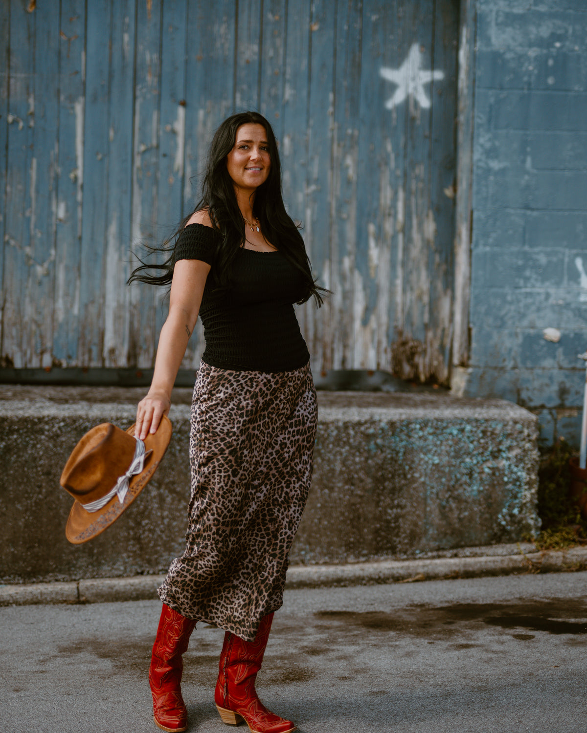 Z Supply Izabel Leopard Skirt