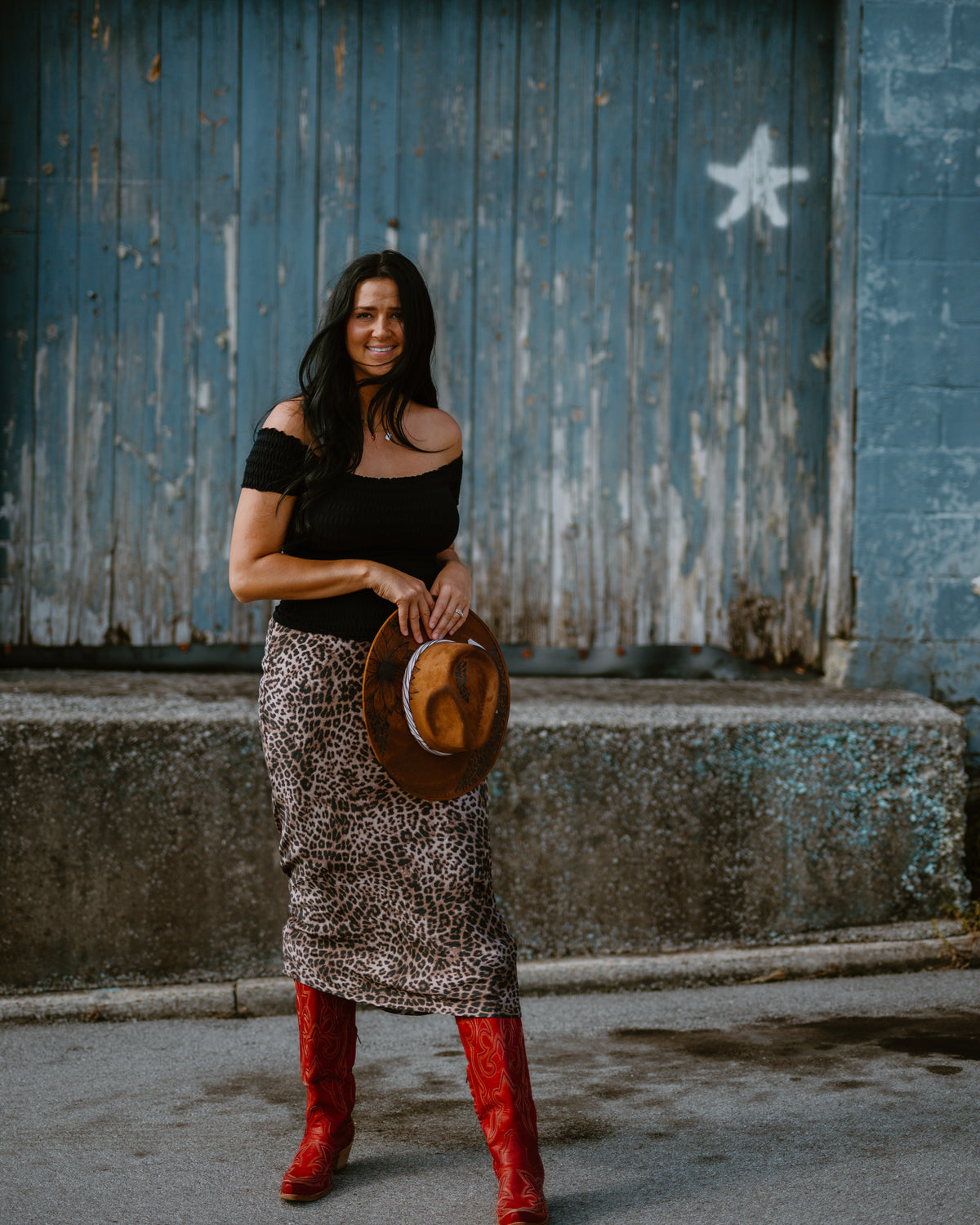 Z Supply Izabel Leopard Skirt