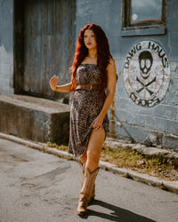 Z Supply Izabel Leopard Skirt