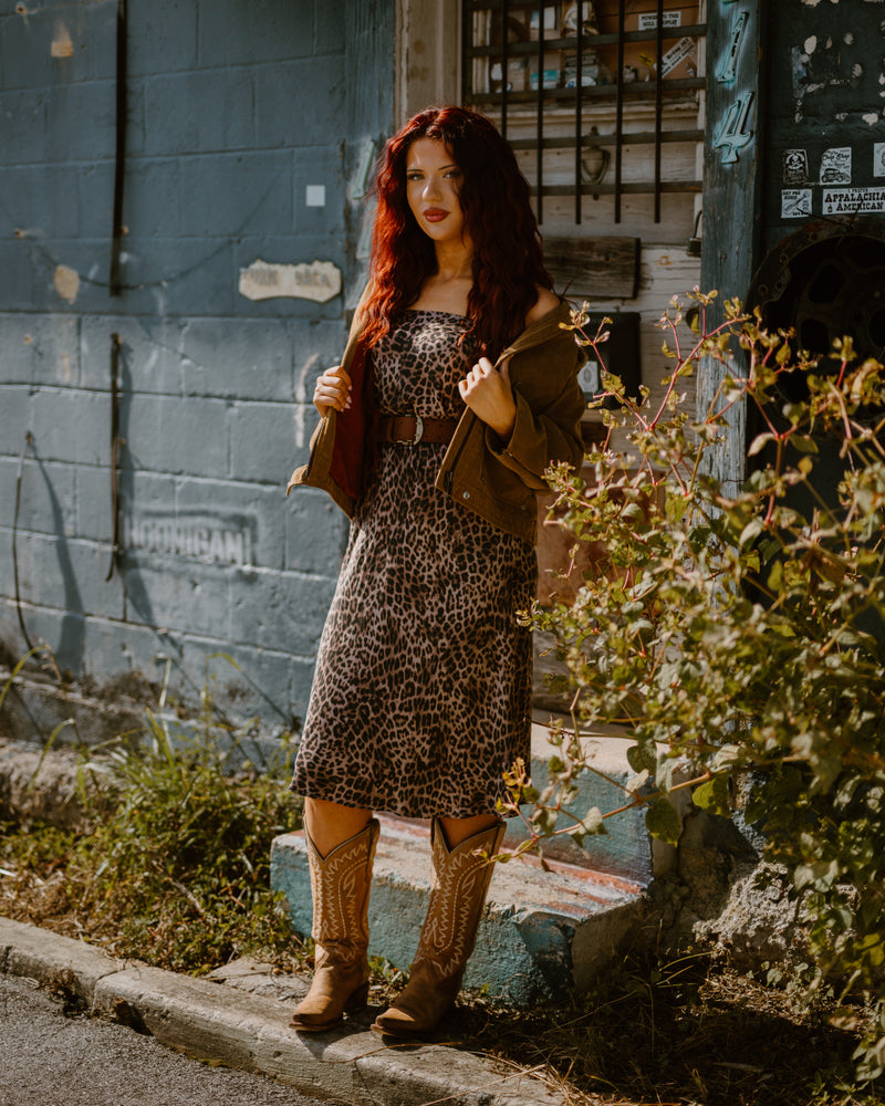 Z Supply Izabel Leopard Skirt