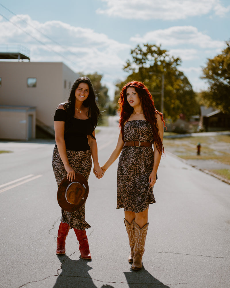 Z Supply Izabel Leopard Skirt