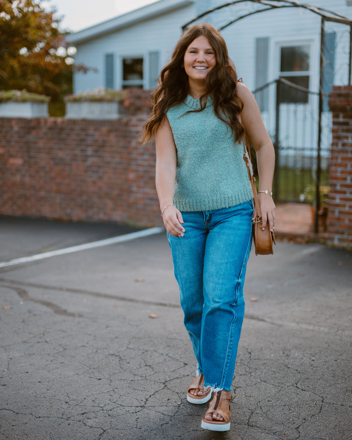 Warm Hugs Sweater Tank