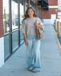 Exposed Short Sleeve Pullover