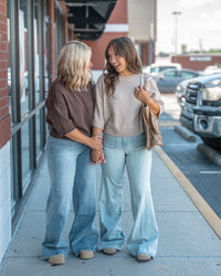 Exposed Short Sleeve Pullover