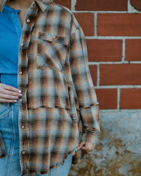 The Weathered Wanderer Plaid Shirt