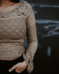 Free People Lace Layering Top