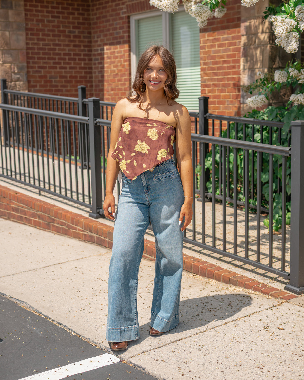 Scarf Bandana Top