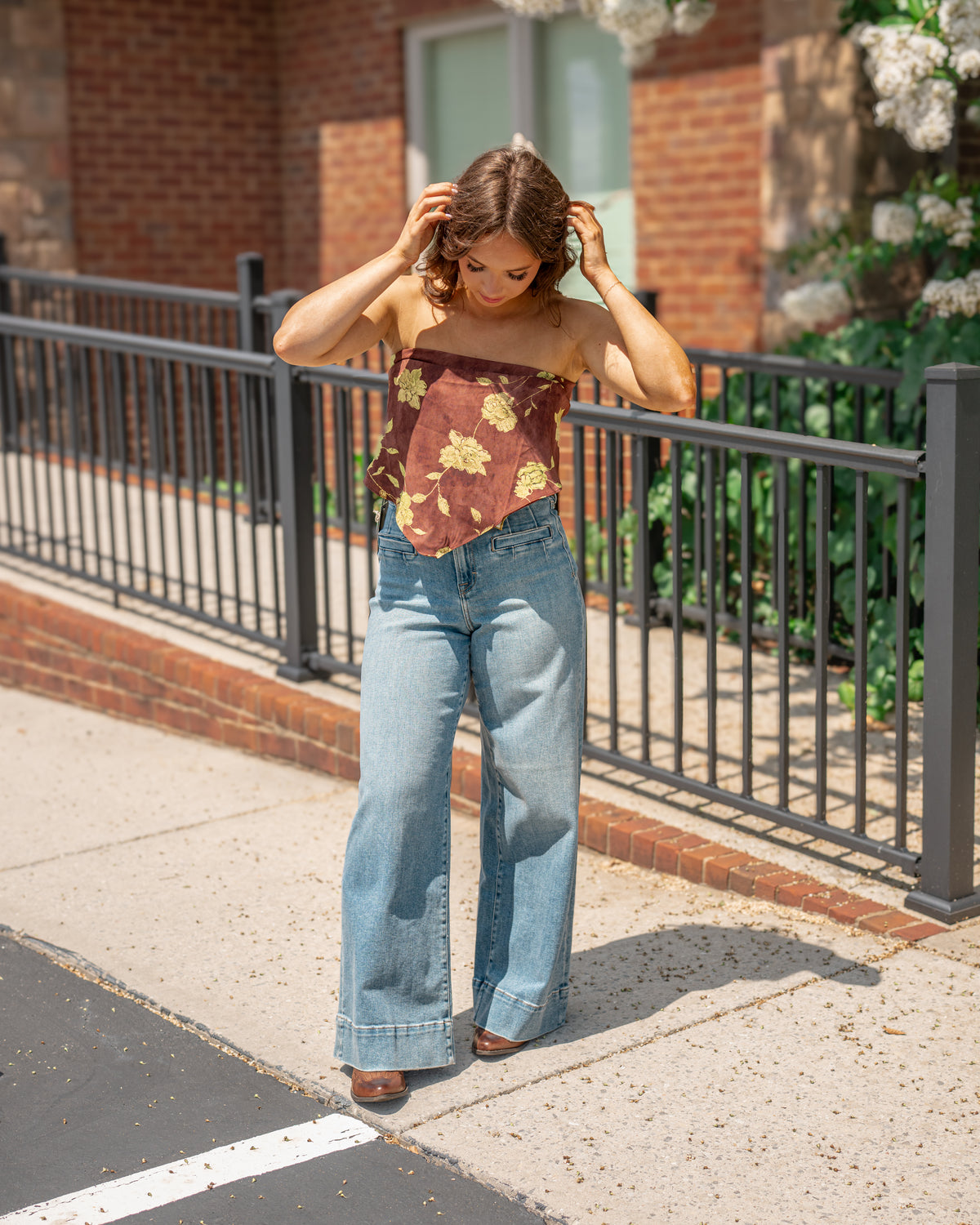 Scarf Bandana Top