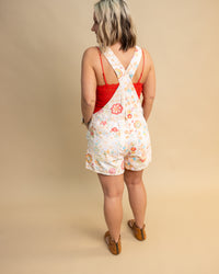 Free People Sun Drenched Combo Ziggy Overalls