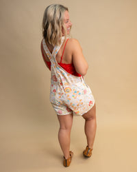 Free People Sun Drenched Combo Ziggy Overalls