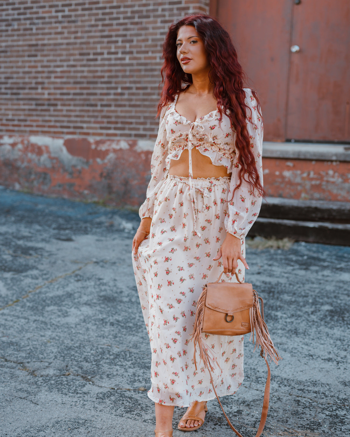 Walker Rosey Maxi Skirt