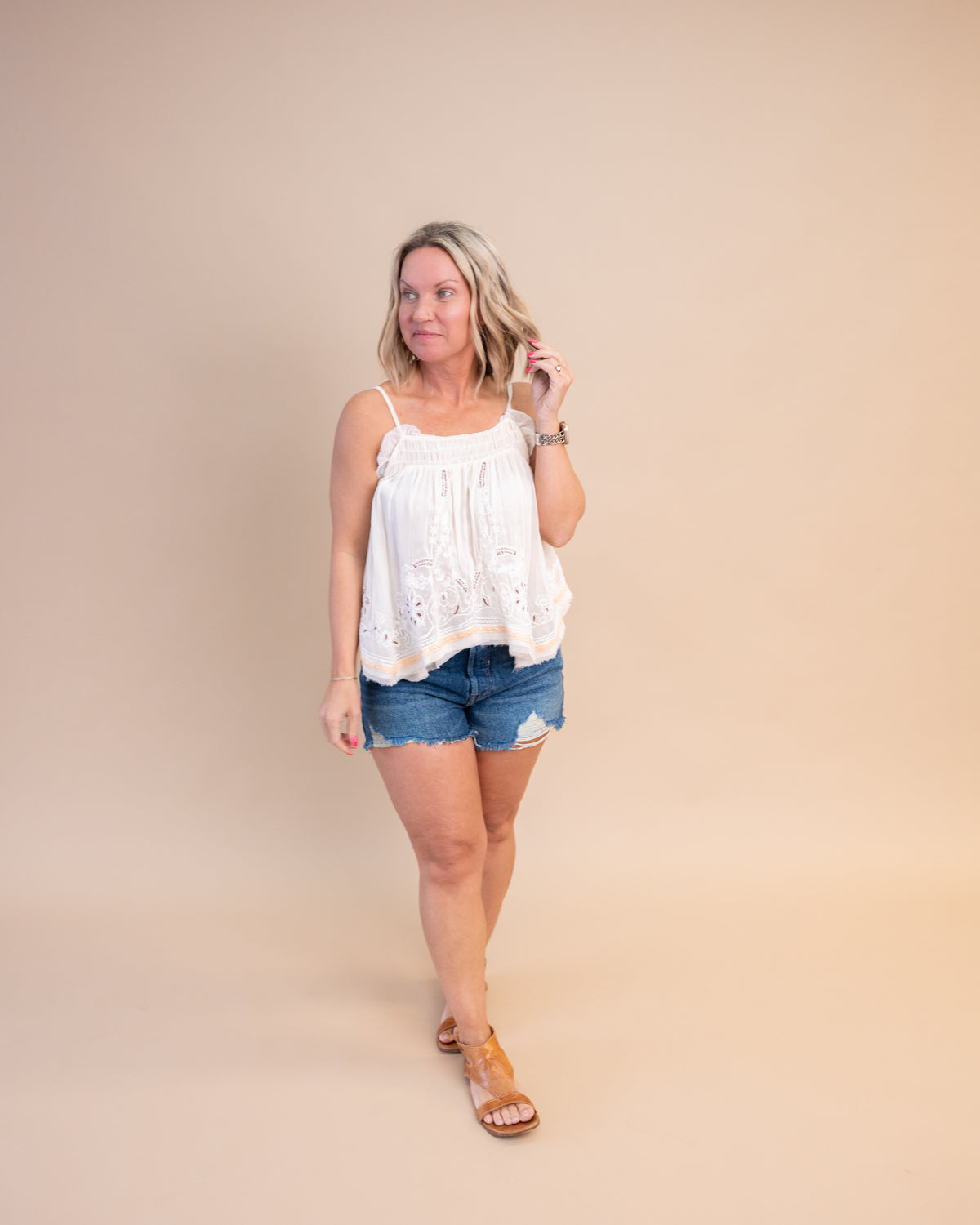 Sunspell Tank in Almond