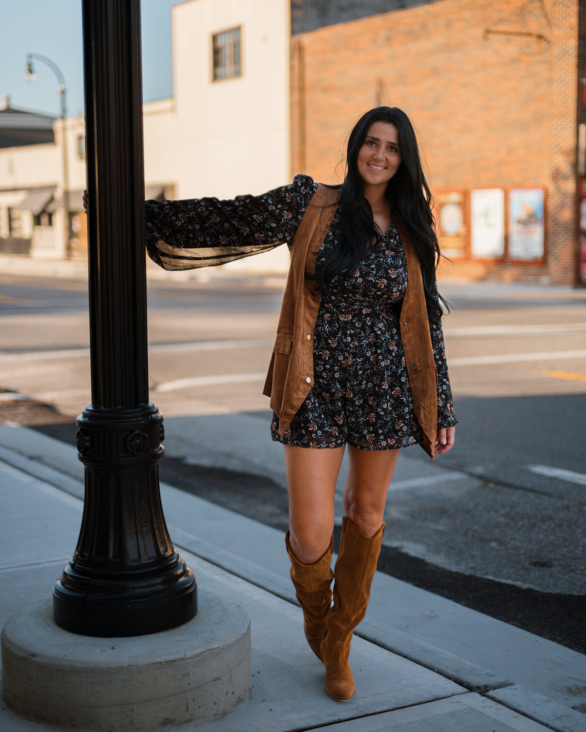 The Frost Suede Vest