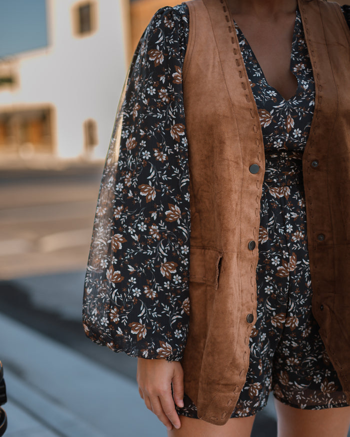 The Frost Suede Vest