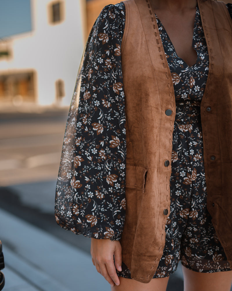 The Frost Suede Vest