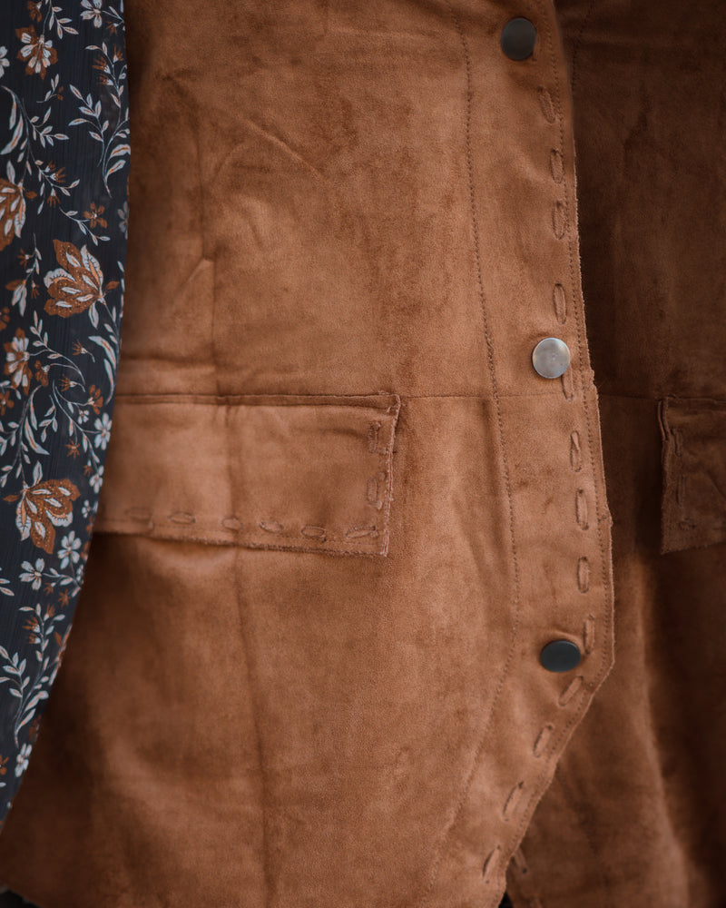 The Frost Suede Vest