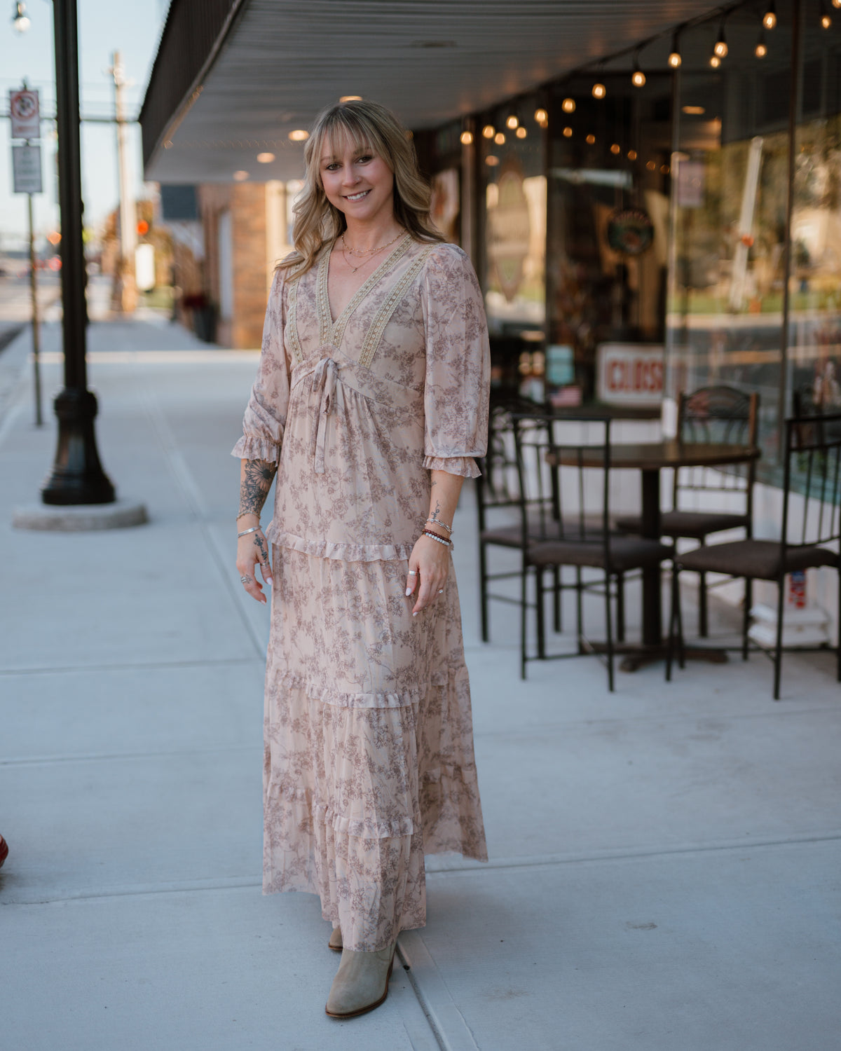Flowers for Days Maxi Dress