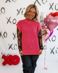 Cap Sleeve Sweater Top