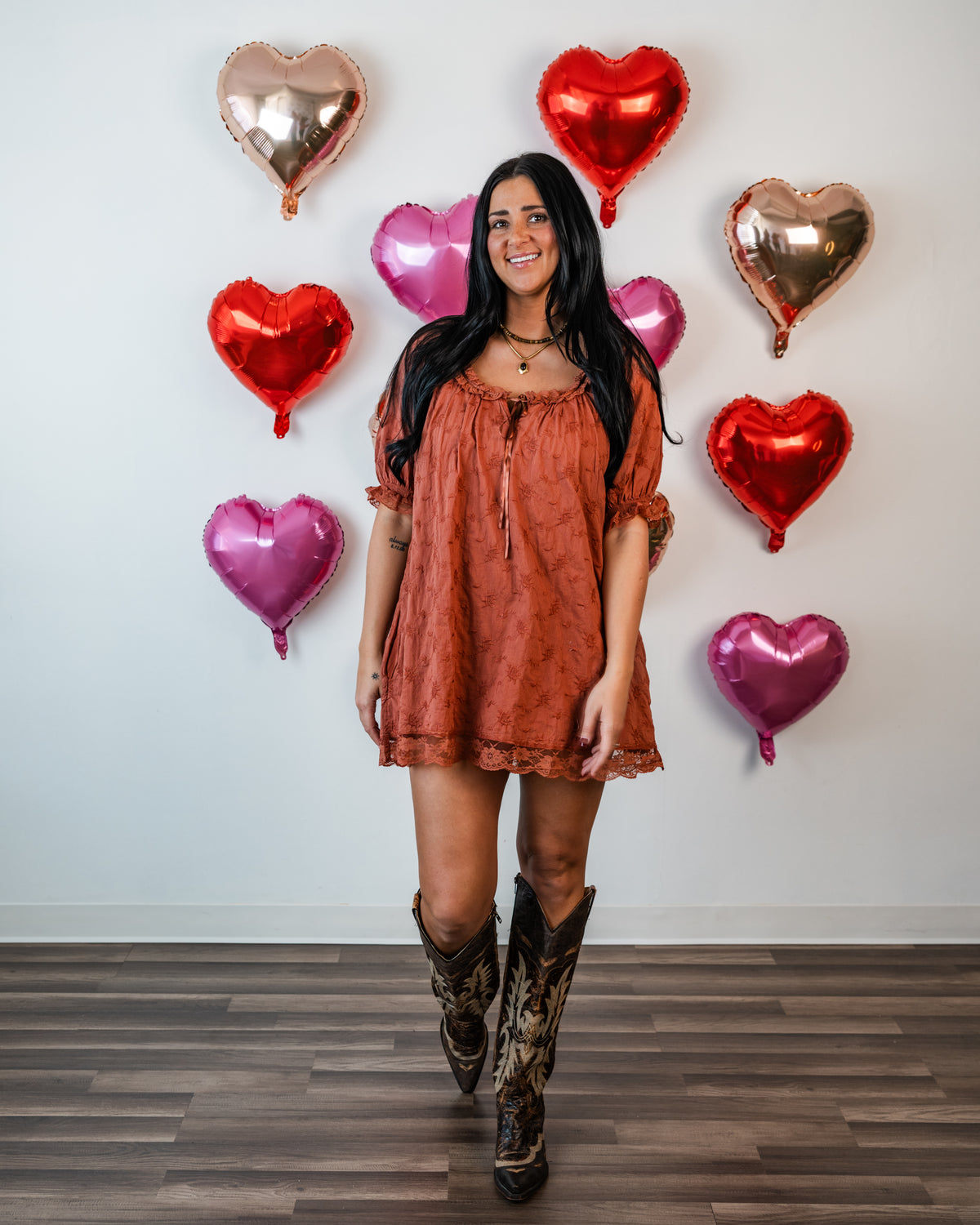 free people happy heart mini dress Free People Happy Heart Ruched Floral Mini Dress Size Small
