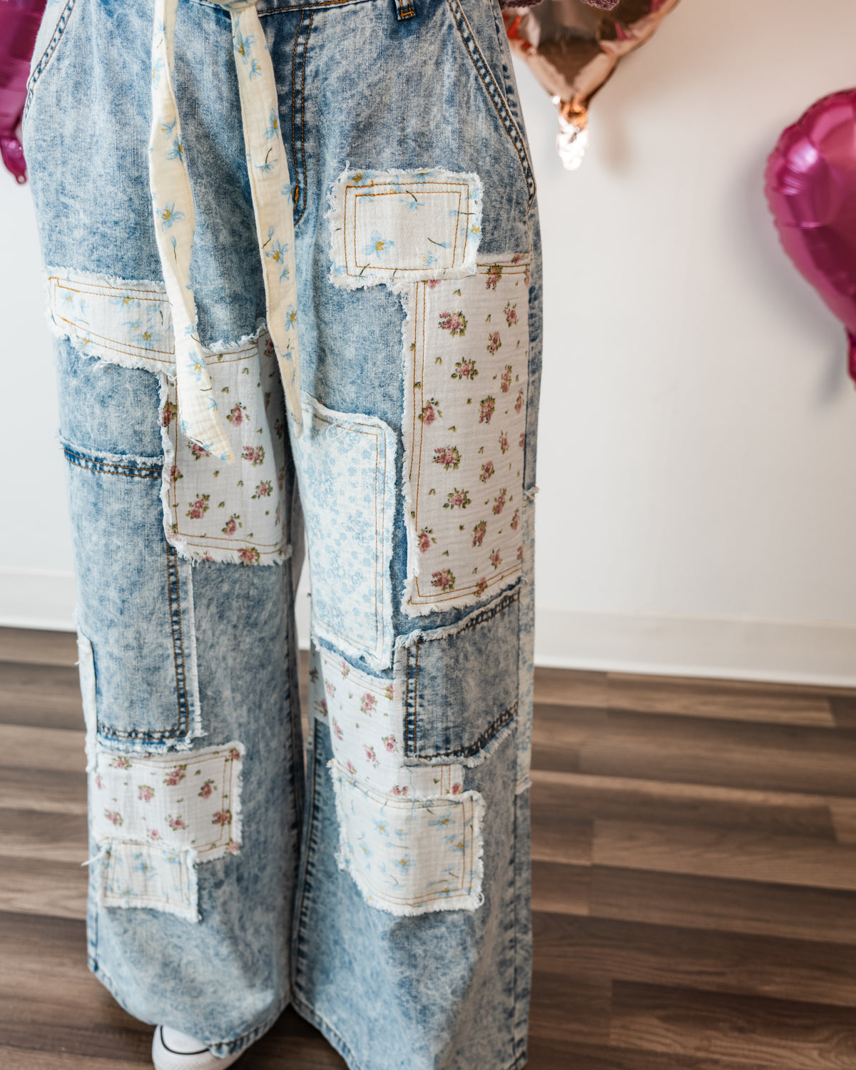 Pretty in Patchwork Pants