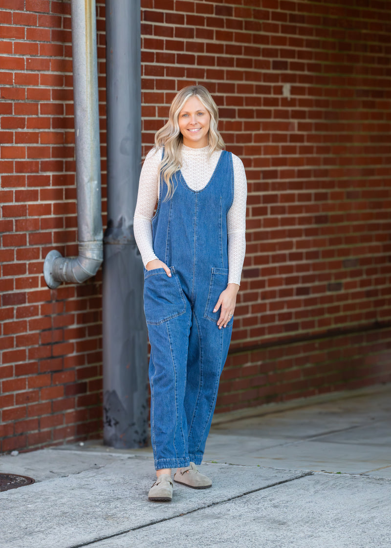 Free People High Roller Jumpsuit